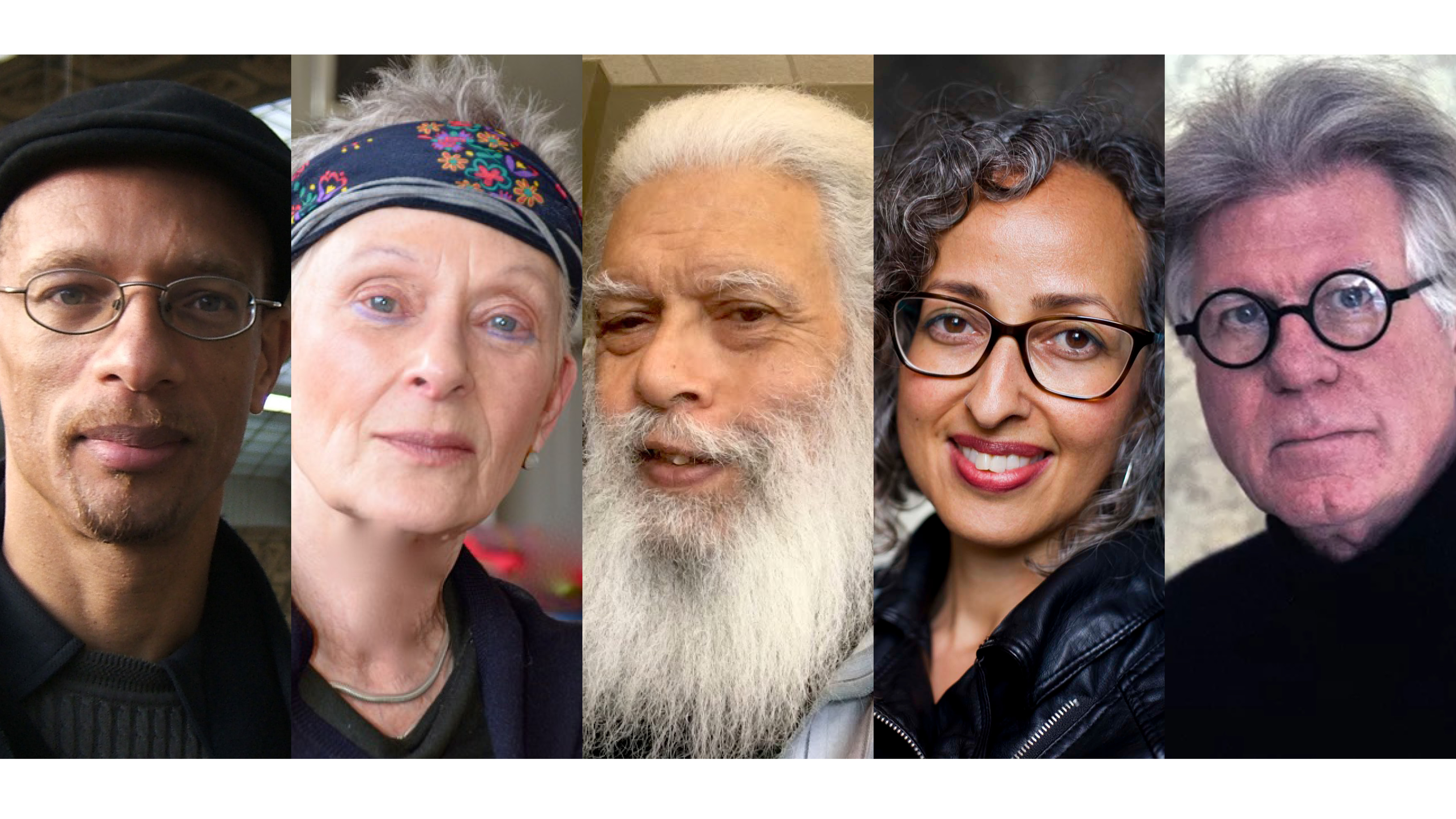 Conjunctions contributors&nbsp;Fred D&rsquo;Aguiar, Ann Lauterbach, Samuel R. Delany,&nbsp; Sofia Samatar, and editor Bradford Morrow [Conjunctions Fortieth Anniversary Issue Reading with Fred D&rsquo;Aguiar, Samuel R. Delany,&nbsp; Ann Lauterbach, Sofia Samatar, and Bradford Morrow]